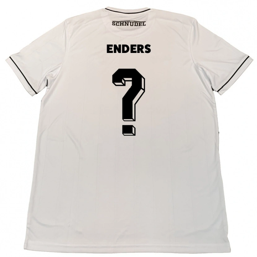 Danxen Herren Sophia Enders #0 Weiß Schwarz Auswärtstrikot Trikot 2025/26 T-Shirt Österreich