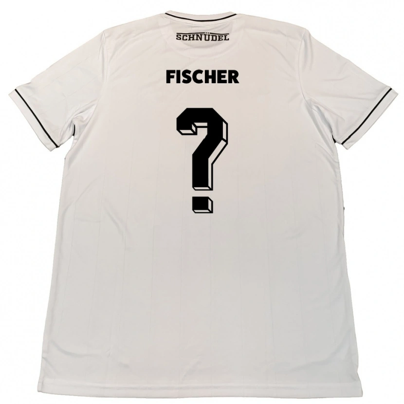 Danxen Herren Anne Fischer #0 Weiß Schwarz Auswärtstrikot Trikot 2025/26 T-Shirt Österreich