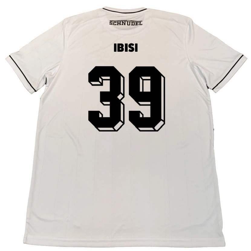 Danxen Herren Altin Ibisi #39 Weiß Schwarz Auswärtstrikot Trikot 2025/26 T-Shirt Österreich