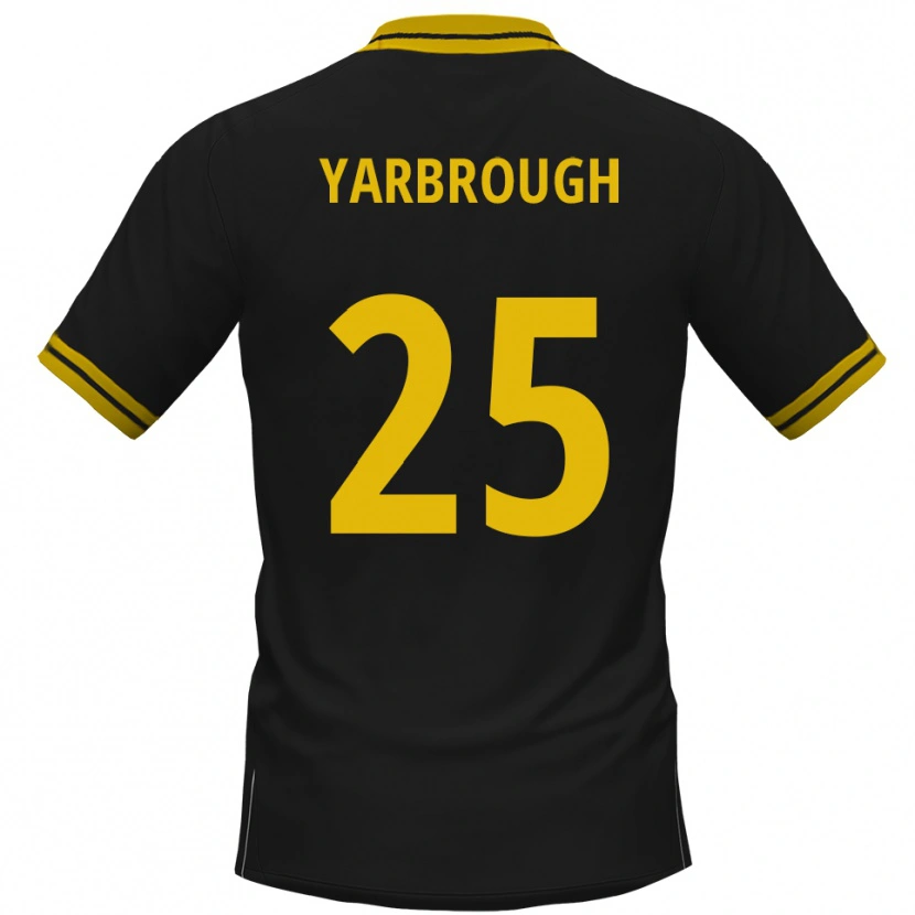 Danxen Herren Lamar Yarbrough #25 Schwarz Gelb Auswärtstrikot Trikot 2025/26 T-Shirt Österreich