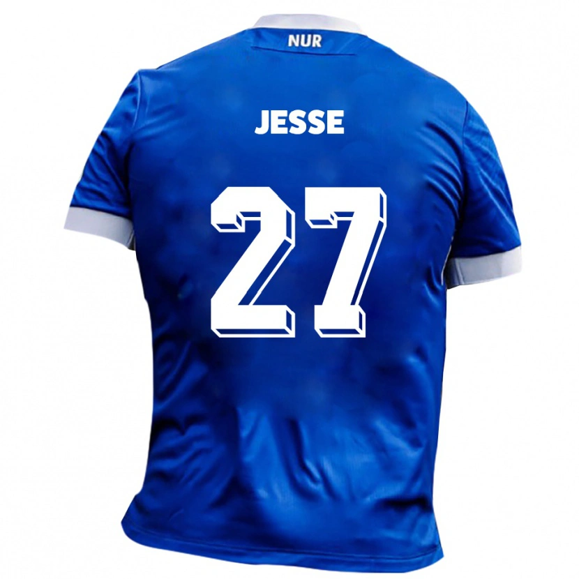 Danxen Herren Karl Jesse #27 Blau Weiß Auswärtstrikot Trikot 2025/26 T-Shirt Österreich