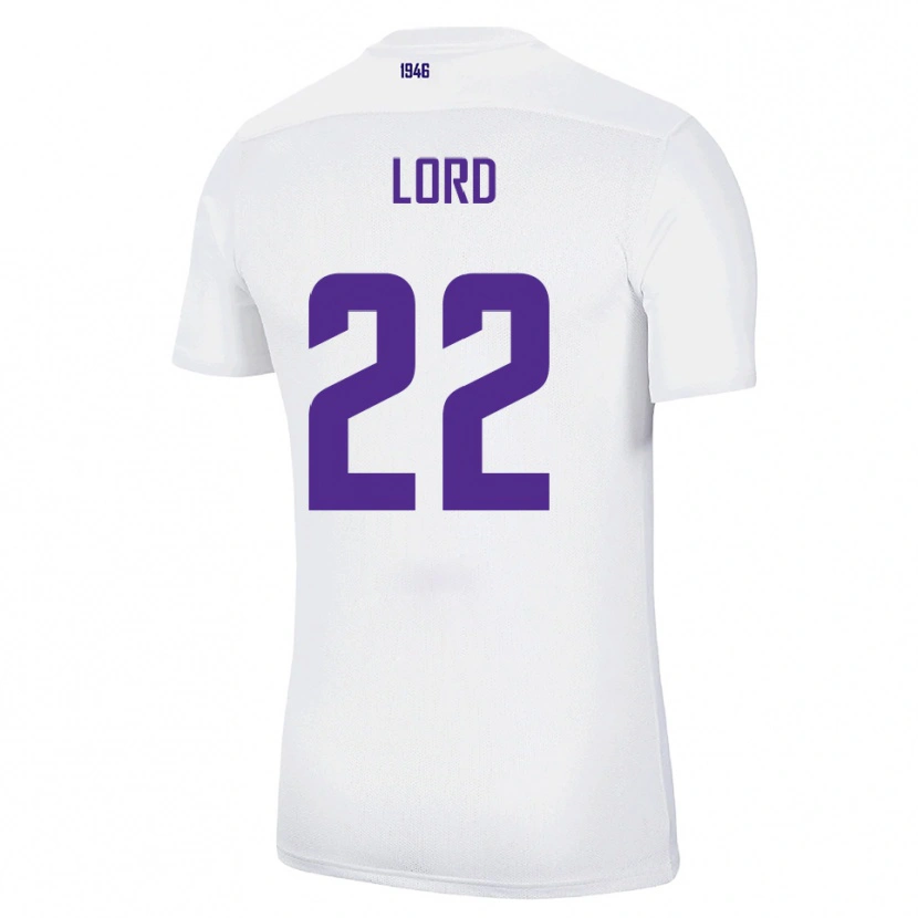 Danxen Herren Louis Lord #22 Weiß Grün Auswärtstrikot Trikot 2025/26 T-Shirt Österreich