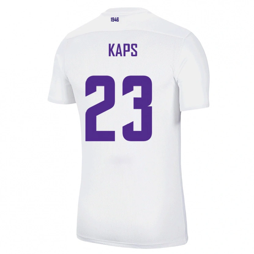Danxen Herren Hugo Kaps #23 Weiß Grün Auswärtstrikot Trikot 2025/26 T-Shirt Österreich
