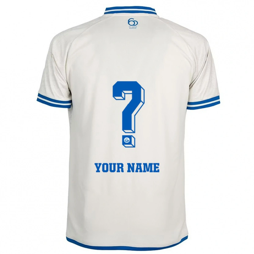 Danxen Herren Ihren Namen #0 Weiß Blau Auswärtstrikot Trikot 2025/26 T-Shirt Österreich