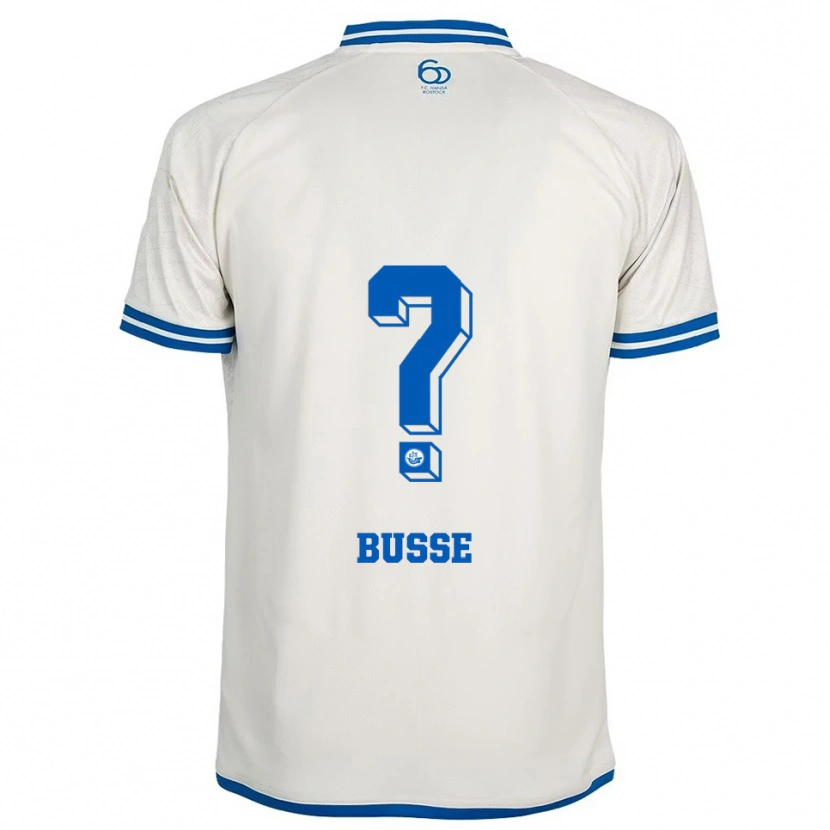 Danxen Herren Matti Busse #0 Weiß Blau Auswärtstrikot Trikot 2025/26 T-Shirt Österreich