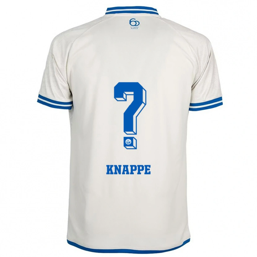 Danxen Herren Vivien Knappe #0 Weiß Blau Auswärtstrikot Trikot 2025/26 T-Shirt Österreich