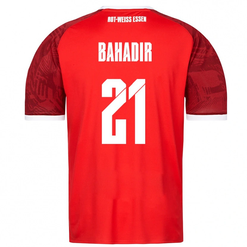 Danxen Herren Burak Bahadir #21 Rot Burgunder Weiß Auswärtstrikot Trikot 2025/26 T-Shirt Österreich