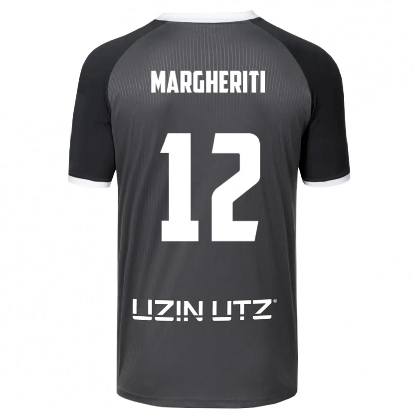 Danxen Herren Danilo Margheriti #12 Grau Weiß Auswärtstrikot Trikot 2025/26 T-Shirt Österreich