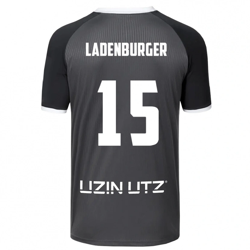 Danxen Herren Linus Ladenburger #15 Grau Weiß Auswärtstrikot Trikot 2025/26 T-Shirt Österreich