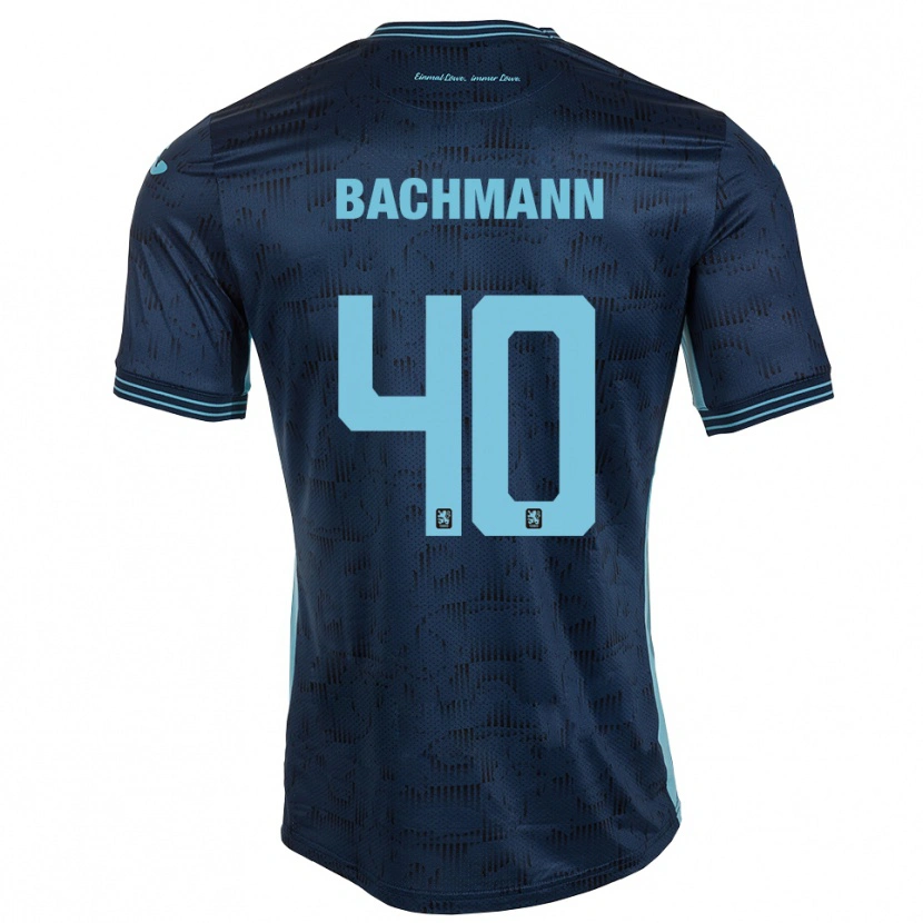 Danxen Herren Paul Bachmann #40 Königsblau Auswärtstrikot Trikot 2025/26 T-Shirt Österreich
