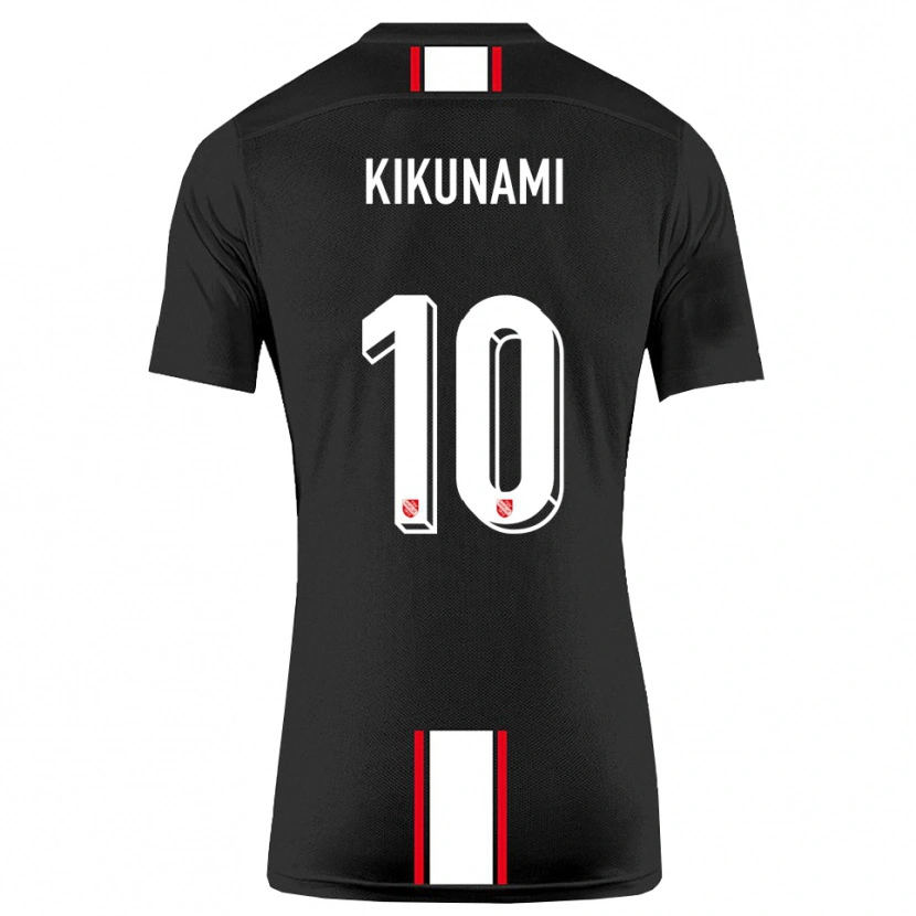 Danxen Herren Ryou Kikunami #10 Schwarz Weiß Auswärtstrikot Trikot 2025/26 T-Shirt Österreich