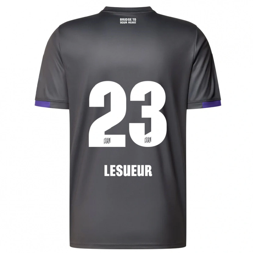 Danxen Herren Tony Lesueur #23 Grau Lila Auswärtstrikot Trikot 2025/26 T-Shirt Österreich