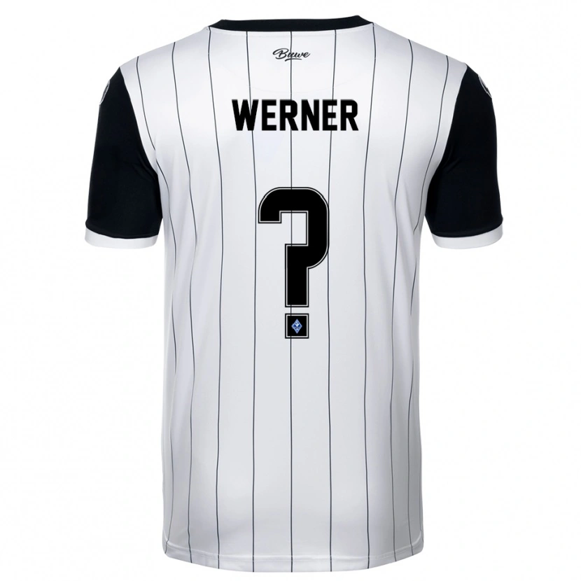Danxen Herren Philipp Werner #0 Weiß Schwarz Auswärtstrikot Trikot 2025/26 T-Shirt Österreich
