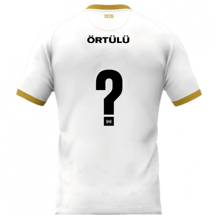 Danxen Herren Mikail Örtülü #0 Weiß Gold Auswärtstrikot Trikot 2025/26 T-Shirt Österreich