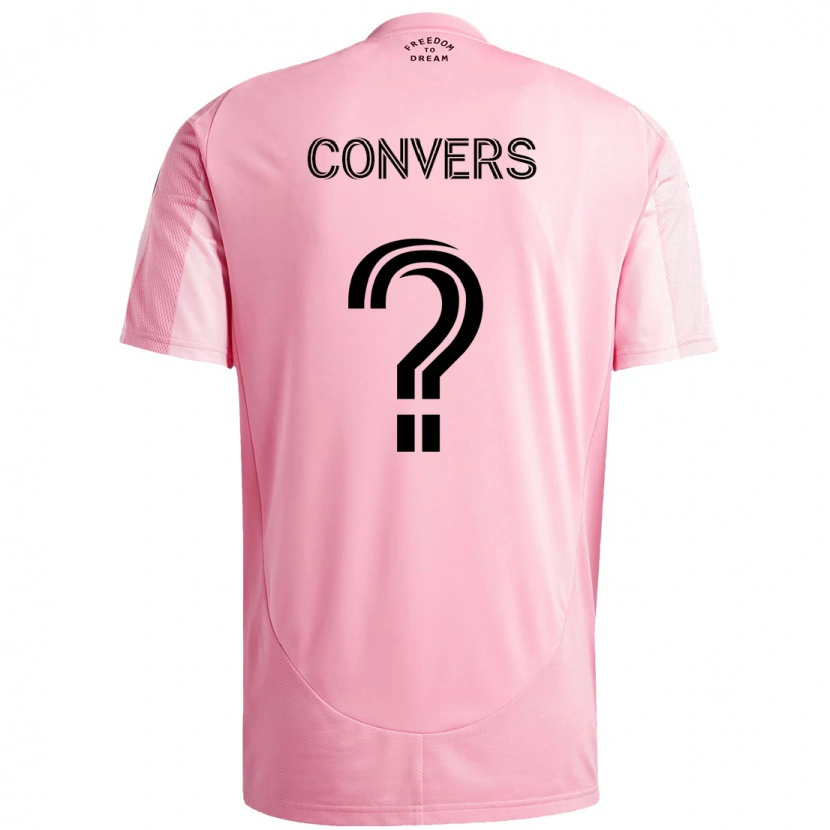 Danxen Kinder Joseph Convers #0 Rosa Schwarz Heimtrikot Trikot 2025/26 T-Shirt Österreich