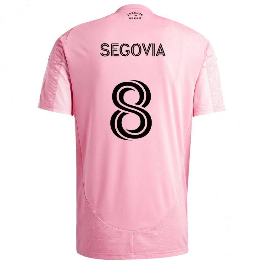 Danxen Kinder Telasco Segovia #8 Rosa Schwarz Heimtrikot Trikot 2025/26 T-Shirt Österreich