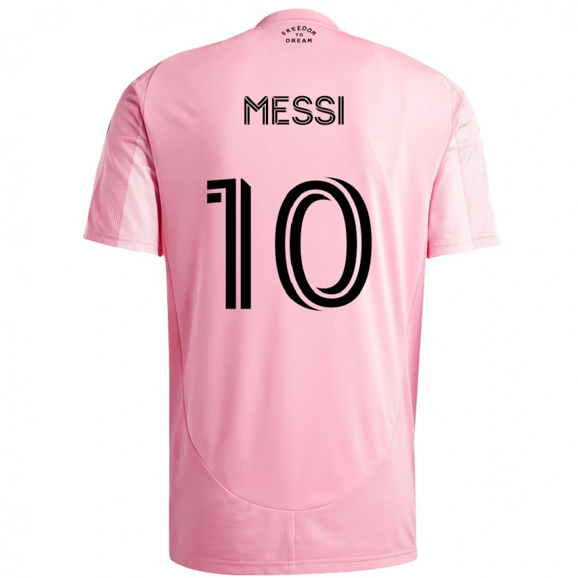 Danxen Kinder Lionel Messi #10 Rosa Schwarz Heimtrikot Trikot 2025/26 T-Shirt Österreich