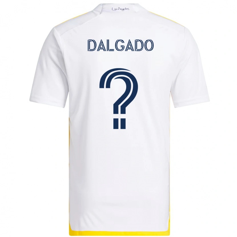 Danxen Kinder Riley Dalgado #0 Weiß Gelb Heimtrikot Trikot 2025/26 T-Shirt Österreich