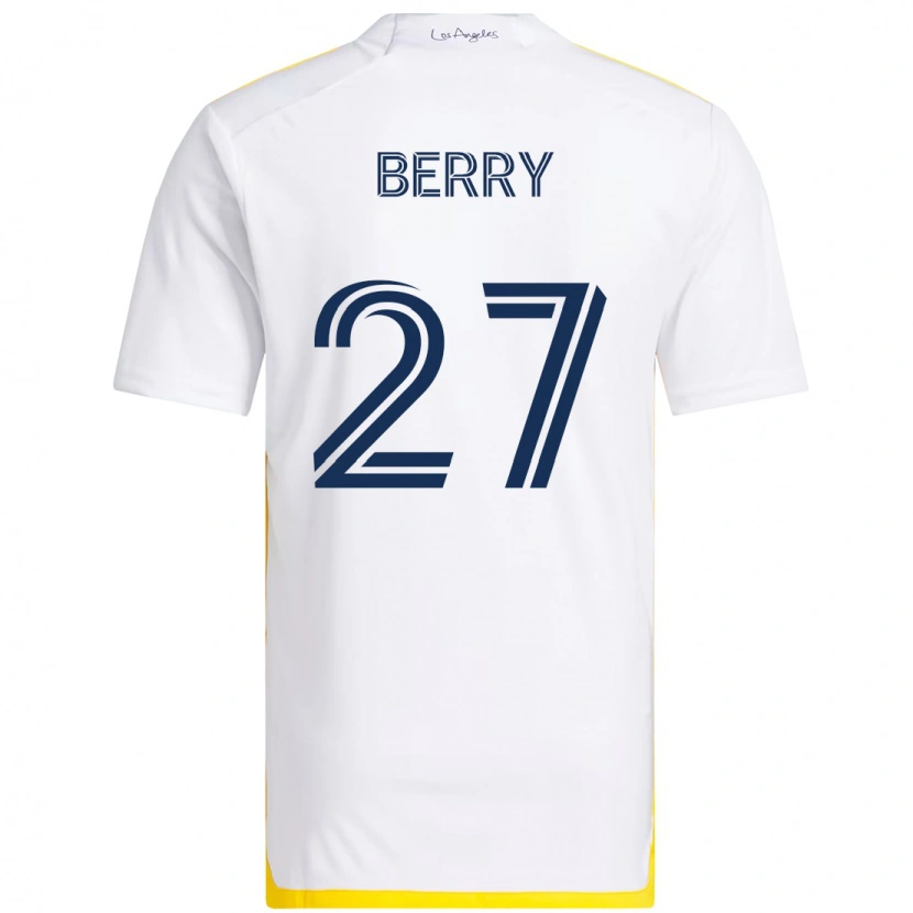 Danxen Kinder Miguel Berry #27 Weiß Gelb Heimtrikot Trikot 2025/26 T-Shirt Österreich