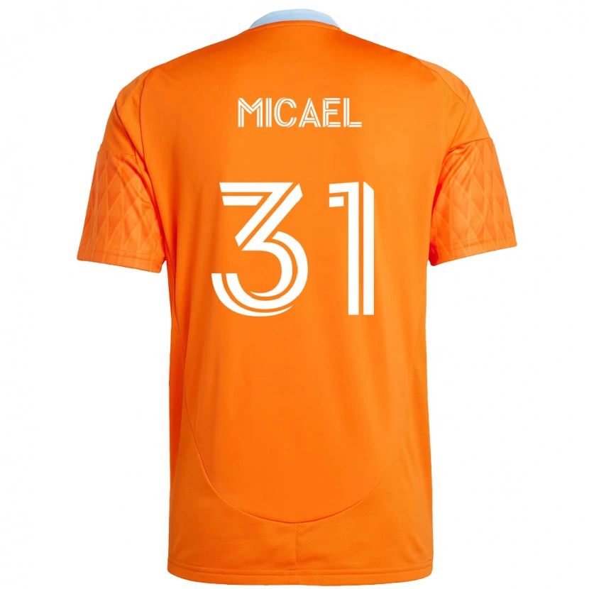 Danxen Kinder Micael #31 Orange Weiß Heimtrikot Trikot 2025/26 T-Shirt Österreich