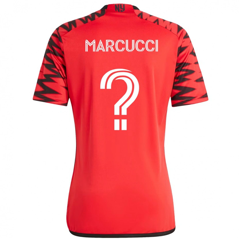 Danxen Kinder Aj Marcucci #0 Rot Schwarz Heimtrikot Trikot 2025/26 T-Shirt Österreich