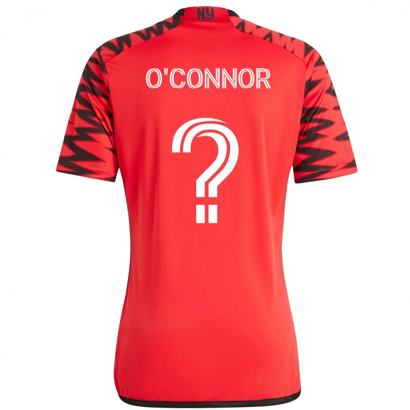 Danxen Kinder Aidan O'connor #0 Rot Schwarz Heimtrikot Trikot 2025/26 T-Shirt Österreich