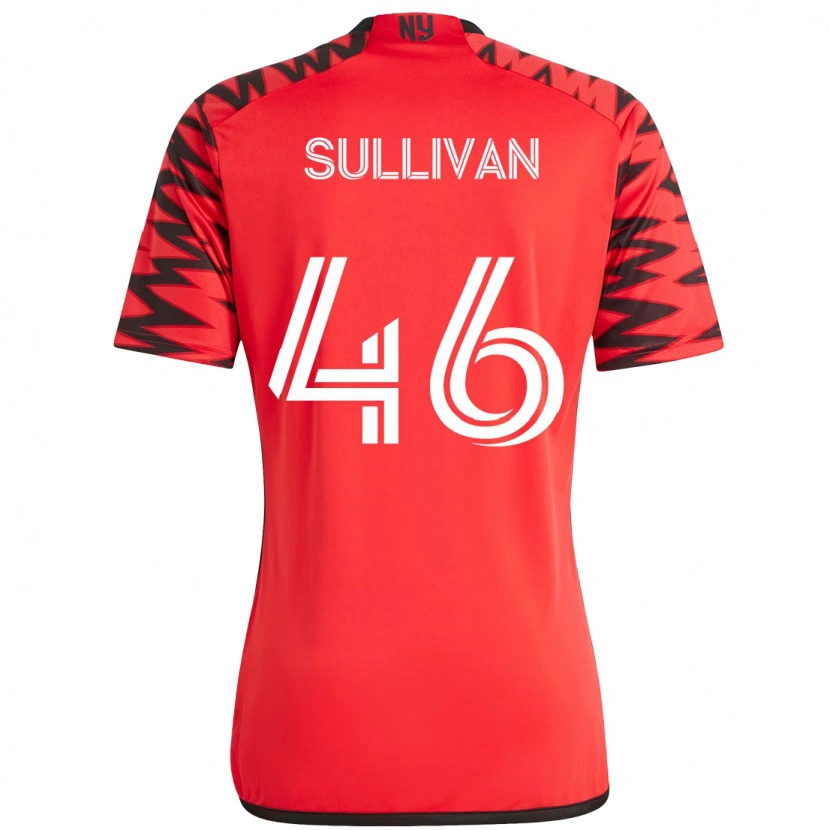 Danxen Kinder Dylan Sullivan #46 Rot Schwarz Heimtrikot Trikot 2025/26 T-Shirt Österreich
