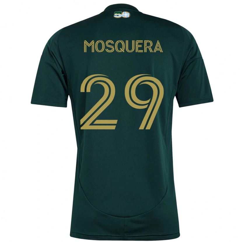 Danxen Kinder Juan Mosquera #29 Schwarz Braun Heimtrikot Trikot 2025/26 T-Shirt Österreich