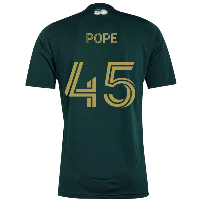 Danxen Kinder Blake Pope #45 Schwarz Braun Heimtrikot Trikot 2025/26 T-Shirt Österreich