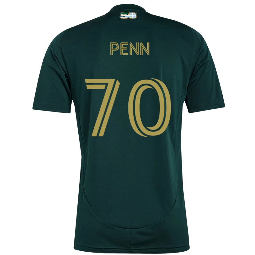 Danxen Kinder Josh Penn #70 Schwarz Braun Heimtrikot Trikot 2025/26 T-Shirt Österreich