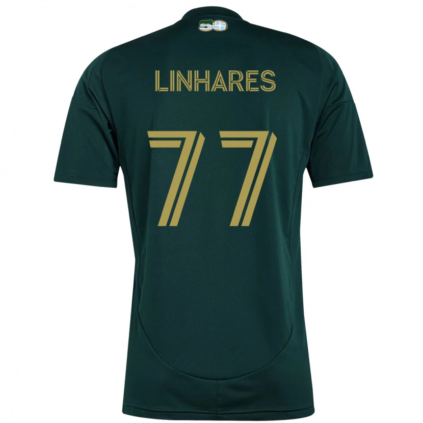 Danxen Kinder Kyle Linhares #77 Schwarz Braun Heimtrikot Trikot 2025/26 T-Shirt Österreich