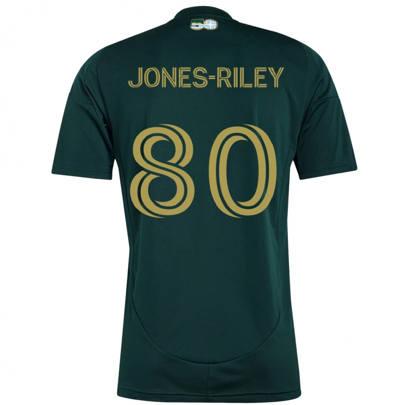 Danxen Kinder Jaden Jones-Riley #80 Schwarz Braun Heimtrikot Trikot 2025/26 T-Shirt Österreich