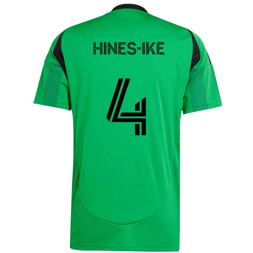 Danxen Kinder Brendan Hines-Ike #4 Grün Schwarz Heimtrikot Trikot 2025/26 T-Shirt Österreich