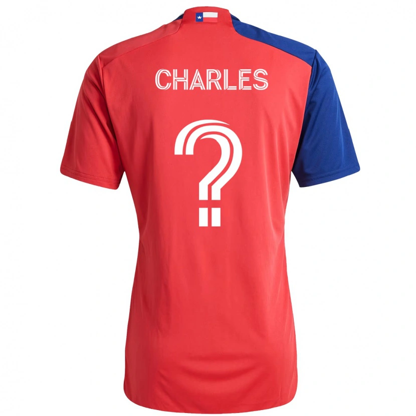 Danxen Kinder Ian Charles #0 Rot Marineblau Heimtrikot Trikot 2025/26 T-Shirt Österreich