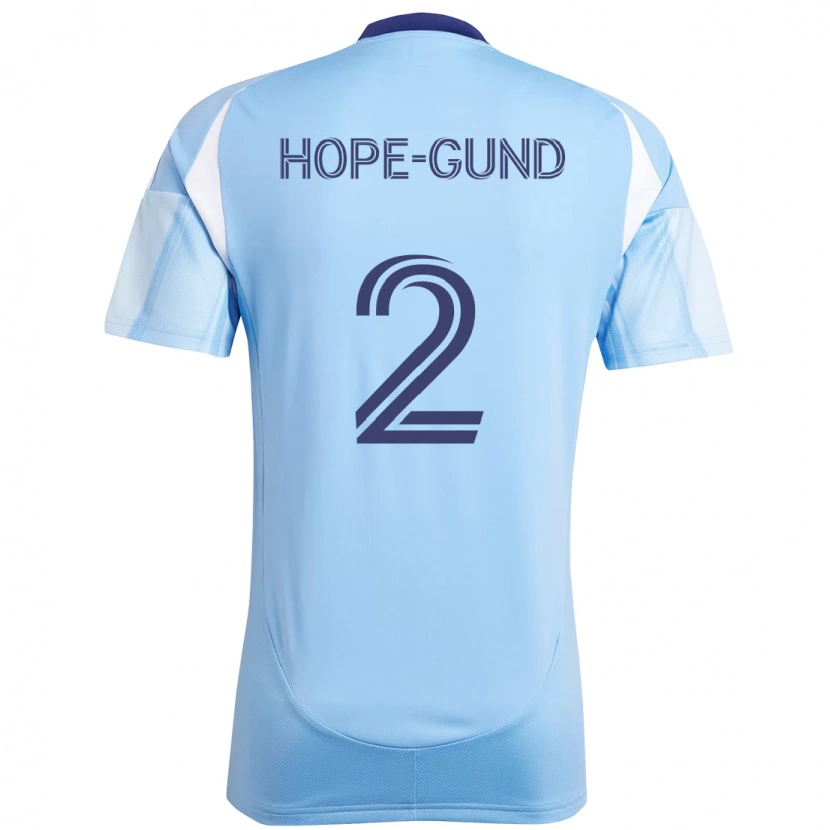 Danxen Kinder Rio Hope-Gund #2 Hellblau Heimtrikot Trikot 2025/26 T-Shirt Österreich