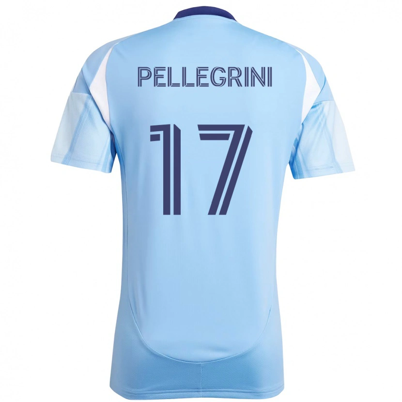 Danxen Kinder Matías Pellegrini #17 Hellblau Heimtrikot Trikot 2025/26 T-Shirt Österreich