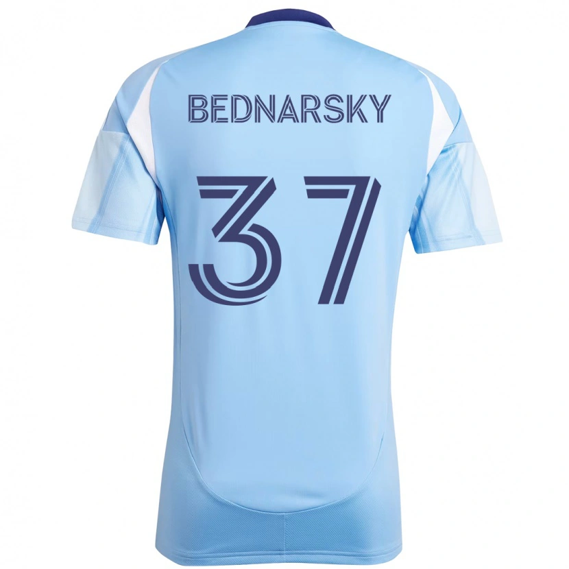 Danxen Kinder Stevo Bednarsky #37 Hellblau Heimtrikot Trikot 2025/26 T-Shirt Österreich