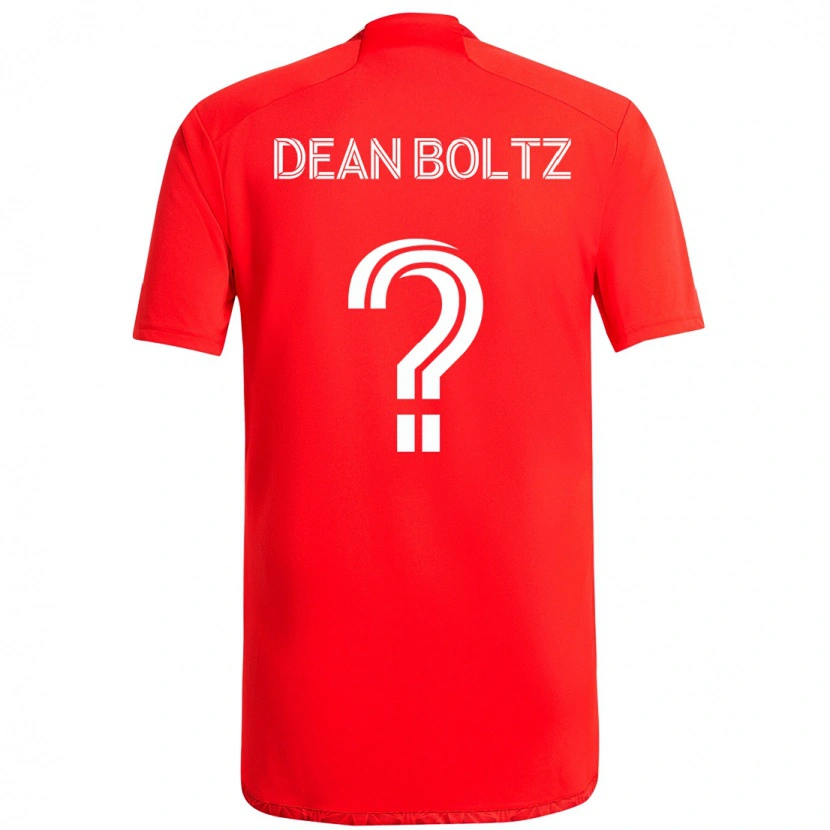 Danxen Kinder Dean Boltz #0 Rot Weiß Heimtrikot Trikot 2025/26 T-Shirt Österreich