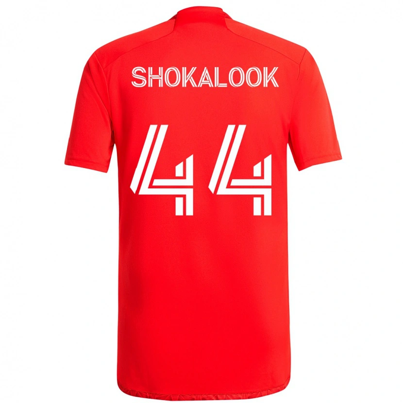 Danxen Kinder Jason Shokalook #44 Rot Weiß Heimtrikot Trikot 2025/26 T-Shirt Österreich