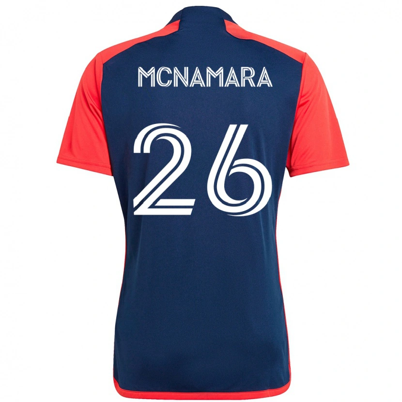 Danxen Kinder Tommy Mcnamara #26 Blau Rot Heimtrikot Trikot 2025/26 T-Shirt Österreich