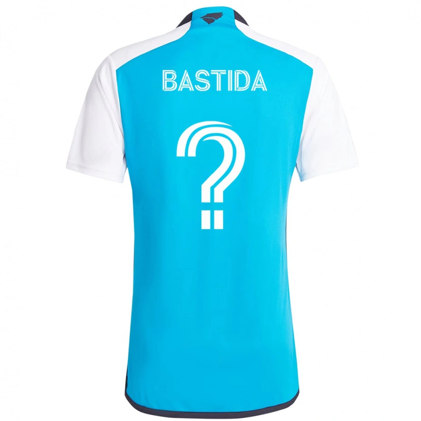 Danxen Kinder Juan Martinez-Bastida #0 Himmelblau Weiß Heimtrikot Trikot 2025/26 T-Shirt Österreich