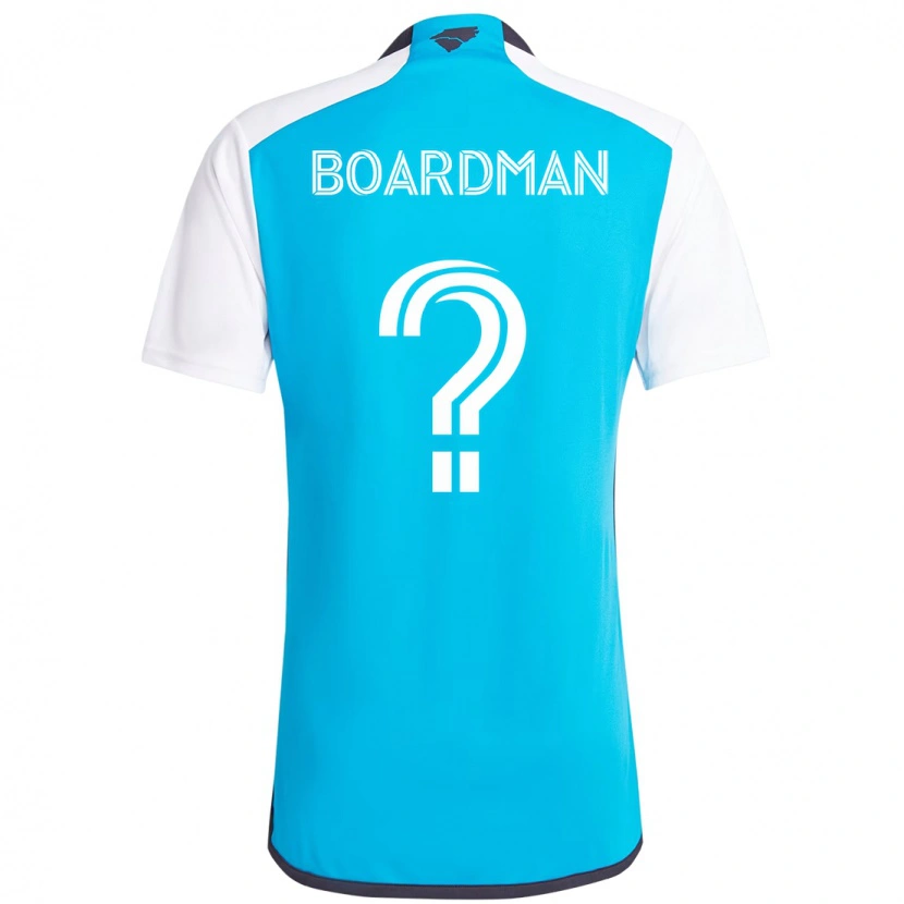Danxen Kinder Erik Pena-Boardman #0 Himmelblau Weiß Heimtrikot Trikot 2025/26 T-Shirt Österreich