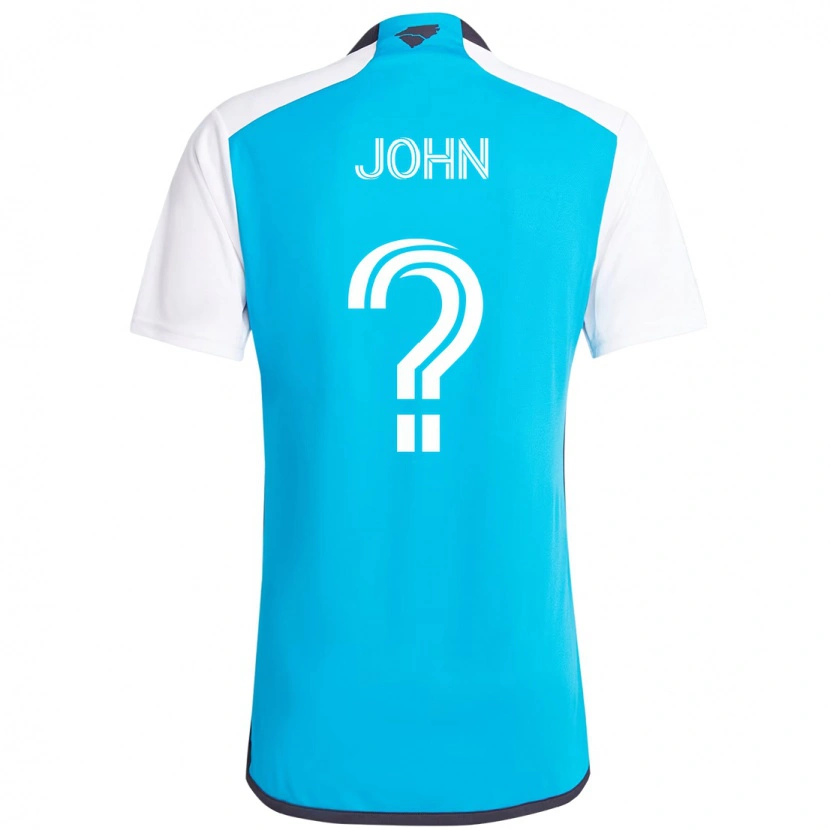 Danxen Kinder Aron John #0 Himmelblau Weiß Heimtrikot Trikot 2025/26 T-Shirt Österreich