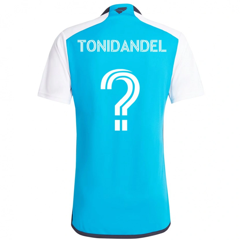 Danxen Kinder Oscar Tonidandel #0 Himmelblau Weiß Heimtrikot Trikot 2025/26 T-Shirt Österreich