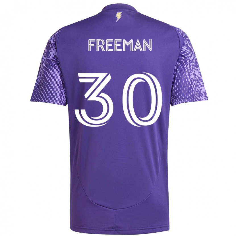 Danxen Kinder Alex Freeman #30 Lila Weiß Heimtrikot Trikot 2025/26 T-Shirt Österreich
