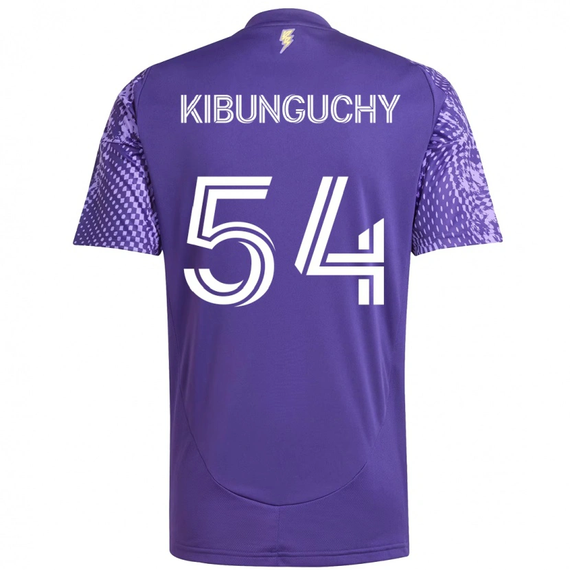 Danxen Kinder Nabi Kibunguchy #54 Lila Weiß Heimtrikot Trikot 2025/26 T-Shirt Österreich