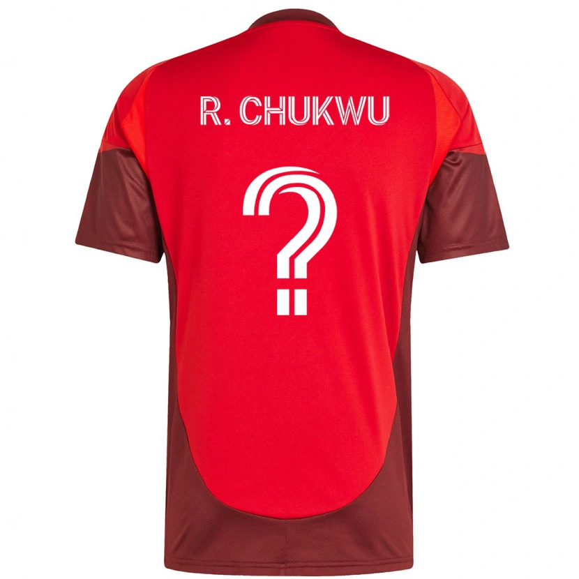 Danxen Kinder Richard Chukwu #0 Rot Weiß Heimtrikot Trikot 2025/26 T-Shirt Österreich