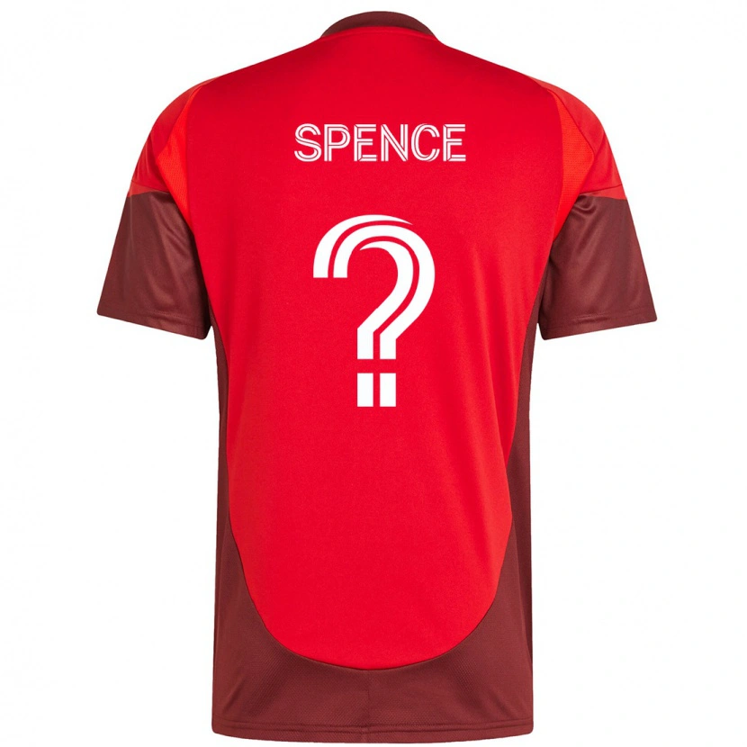 Danxen Kinder Jourdan Spence #0 Rot Weiß Heimtrikot Trikot 2025/26 T-Shirt Österreich