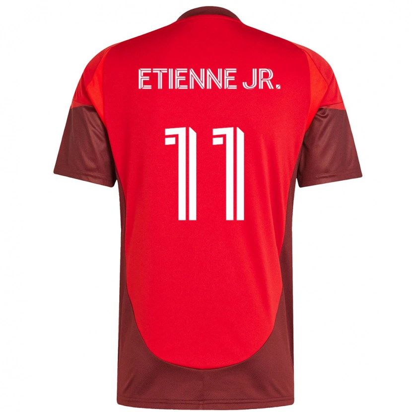 Danxen Kinder Derrick Etienne Jr. #11 Rot Weiß Heimtrikot Trikot 2025/26 T-Shirt Österreich