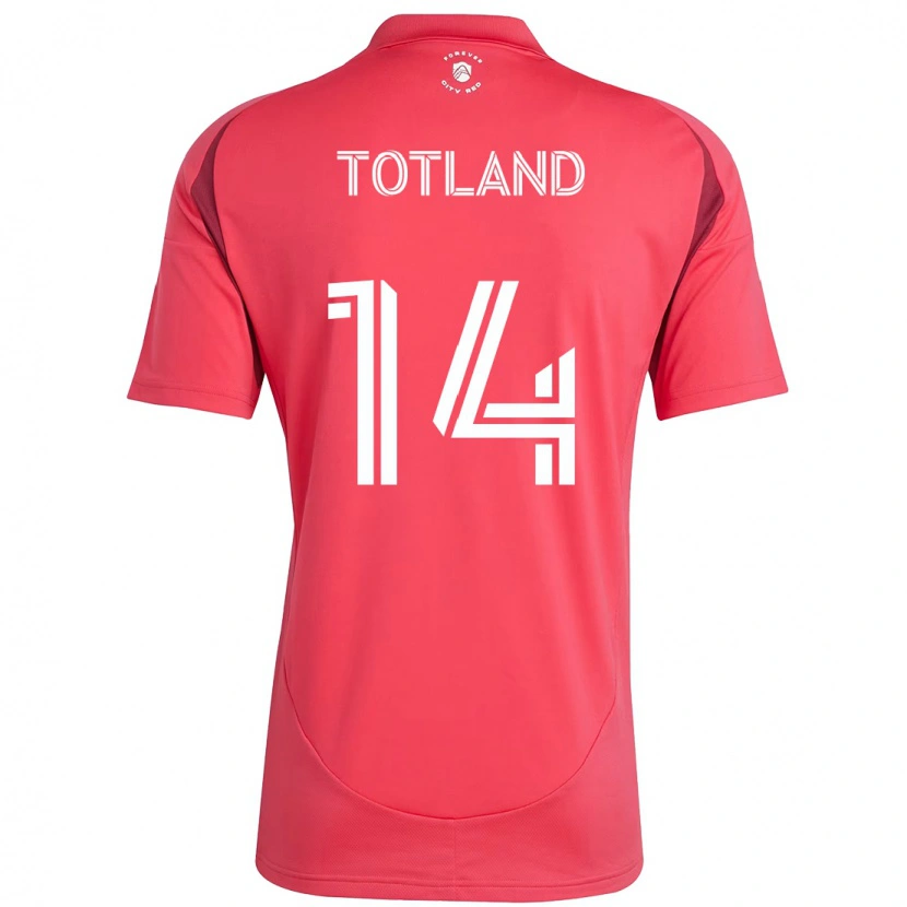 Danxen Kinder Tomas Totland #14 Magenta Weiß Heimtrikot Trikot 2025/26 T-Shirt Österreich